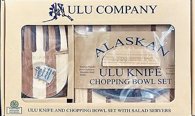 New Ulu Knife And Chopping Bowl With Salad Claws • $32.88