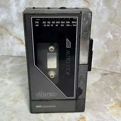 SR2000 Series Mini Cassette Recorder Stereo Cassette For Parts As Is • $8.99