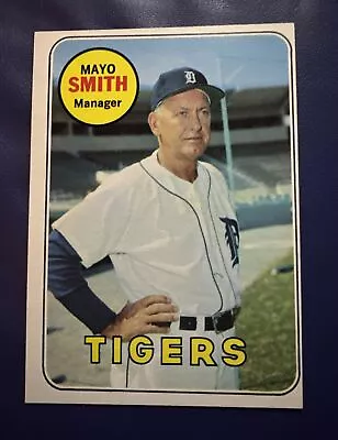 1969 Topps #40 Mayo Smith Detroit Tigers Manager *free Shipping* • $1.29