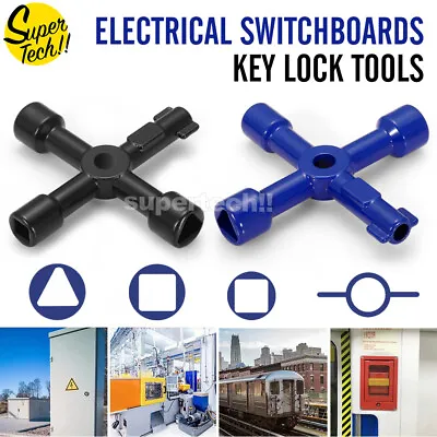 $7.95 • Buy Multi-Functional Electrical Switchboards Key Lock Tools Safety Switch Key Wrench