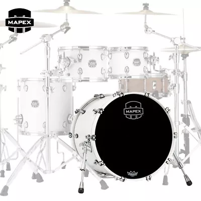 Mapex Saturn 20  X 18  Maple/Walnut Bass Kick Drum Satin White SRB2018ARM • $829