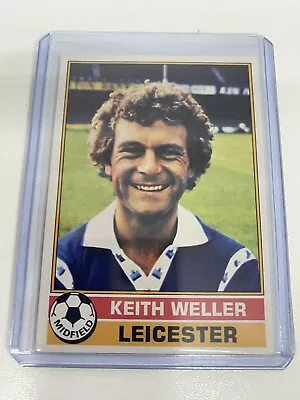 Leicester City Keith Weller Vintage Football Card In Double Protective Sleeve • £2.50