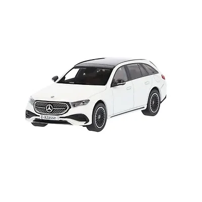 Mercedes-Benz S 214 - E Class T Model Opalith White 1:43 New • £41.77