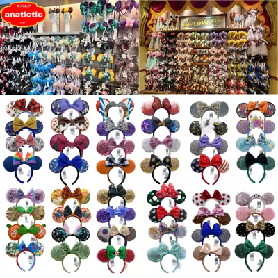 135 Styles Disney- Parks 100 Years Anniversary Mickey Minnie Mouse Ears Headband • $12.99