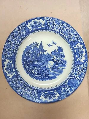 Olde Alton Ware Blue China Plate Collectible • £5