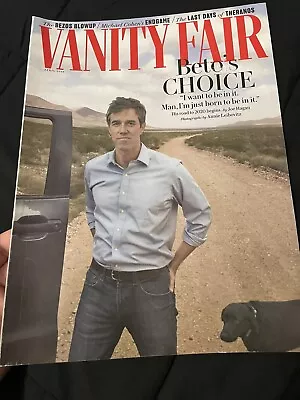 Vanity Fair Magazine Beto O’Rourke Cover - April 2019 Magazine • $9.99