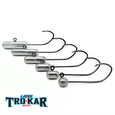 Premium Heavy Wire Tube Jig Head - 2pk - Trokar Hooks - Fishing Jigs • $3.99