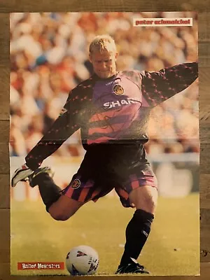 £10 • Buy Rare - Hand Signed Peter Schmeichel  MANCHESTER UNITED Vintage Poster