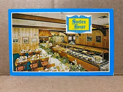Sweden House Smorgasbord FL Florida Chrome Postcard 145 • $3.36