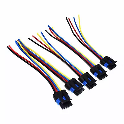 LS1 LT1 IAC Idle Air Control Pigtail Wiring Connector 5PCS For Buick Cadillac GM • $17.38