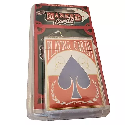 NEW MARKED Maiden Back RED Magic Trick Playing Cards Poker Size Deck USPCC GAME • £9.49