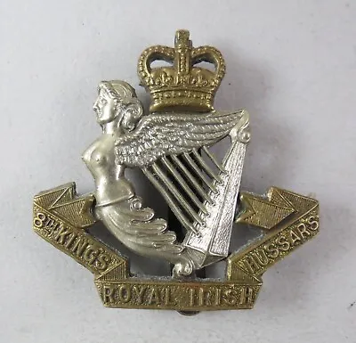 £6.50 • Buy Genuine Cap Badge 8th King's Royal Irish Hussars Gaunt London Ltd. British Army
