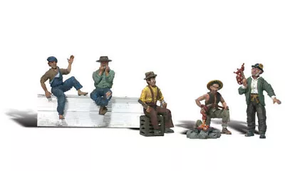 Woodland Scenics ~ HO Scale People ~ Hobos ~ A1860 • $14.37