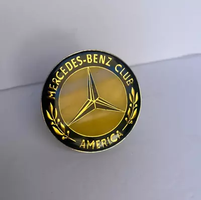 Mercedes Benz Club Of America Grill Badge Emblem OEM VINTAGE • $125.69