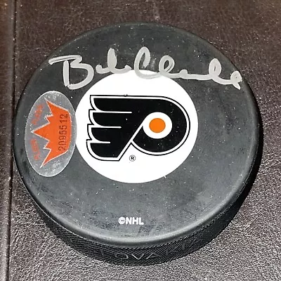 Bob Clarke Autographed Signed Puck Philadelphia Flyers Fleer Certified #032/150 • $59.95