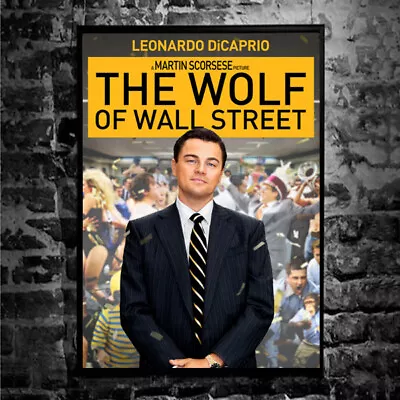 Wolf Of Wall Street - Movie Poster Art Print • £6.99