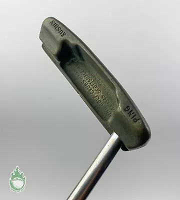 Vintage Ping Scottsdale PO BOX 1345 KUSHIN 35  Putter Steel Rare Curved Shaft • $409.99