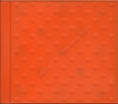 £8.94 • Buy Pet Shop Boys - Very - SOLID ORANGE DOTTED PLASTIC CASE WITH LEGO EFFECT SEALED