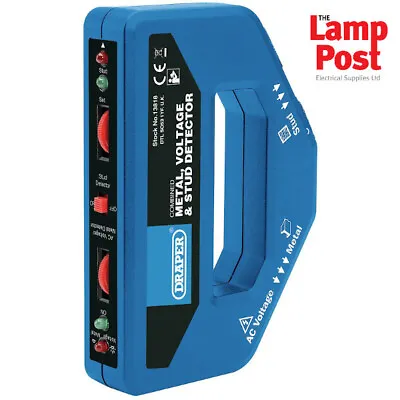 Draper 13818 Combined Metal Voltage And Stud Detector • £21.99