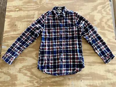 J.Crew Double Brushed Flannel Button Up Shirt Mens Small NEVER WORN NEW NO TAGS • $14.99