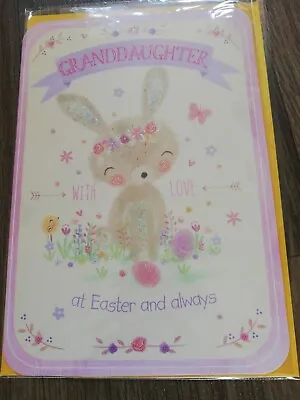 Granddaughter Easter Card BNIP • £1.50