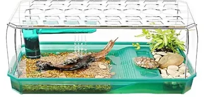 Reptile Growth Turtle Tank KitTortoise Habitat Accessories Reptile... • $19.99