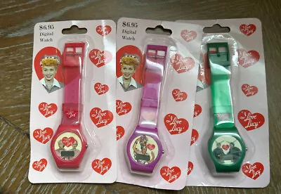 I Love Lucy Digital Watch Lot Of 3 -2006 • $25