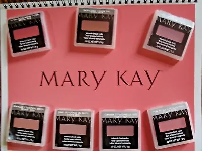 $29.59 • Buy Mary Kay Mineral Cheek Color ** STRAWBERRY CREAM** LOT OF 2 FRESH, + FREE BRUSH!