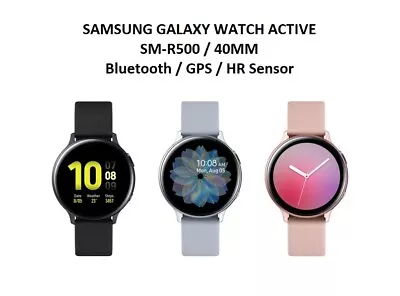 Samsung Galaxy Watch Active2 Aluminum 40mm Bluetooth Smart Watch SR • $114.39