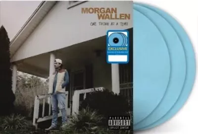 Morgan Wallen One Thing At A Time Limited Ed. 3 LP Blue Vinyl Sealed Corner Ding • $34.95