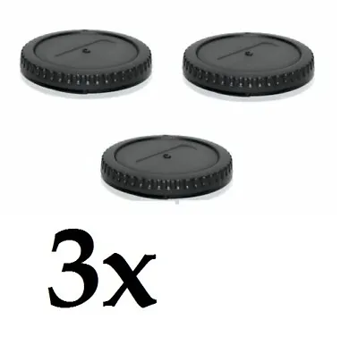 3x Body Cap For Canon EOS 750D 760D 700D 5D3 5DR 5DRs 50D 60D 70D 650D 1300D Etc • £9.99