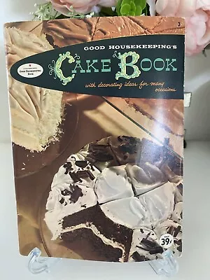 1958 Good Housekeeping Cake Book Decorating Ideas Excellent Condition Vintage • $15.93