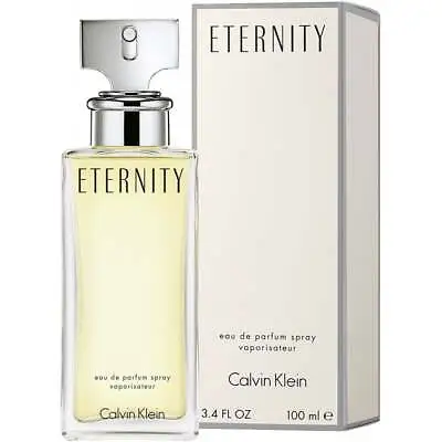 Calvin Klein Eternity 100ml Edp Spray For Her - New Boxed & Sealed - Free P&p • £49.95