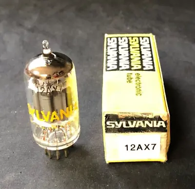 $31 • Buy 12AX7 Sylvania Vintage Vacuum Tubes NOS