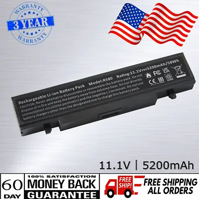 6 Cell Battery For Samsung AA-PB9NC6B AA-PB9NS6B R519 R428 R580 R780 R730 RV511 • $15.95