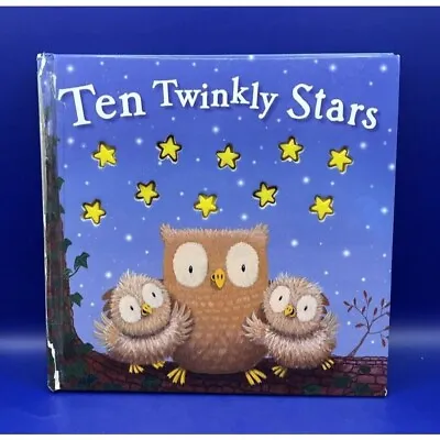 Ten Twinkly Stars Board Book Scholastic 2013 Owls Counting Prek Math Counting • $8