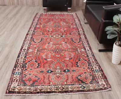 3x9 RED Hand Knotted Oriental Vintage Carpet Wool Traditional Area Rug • $399