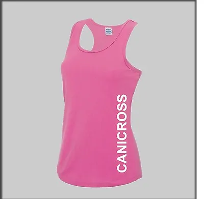 Sled Dog Spirit Cani Cross Cool Tech Ladies Sports Vest Girl Canicross Running  • £14.07