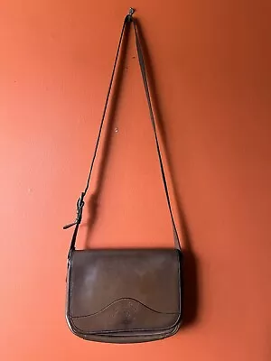 Vintage GHURKA Marley Hodgson No. 55 Leather Bag Purse/ Crossbody • Monterey II • $176.54