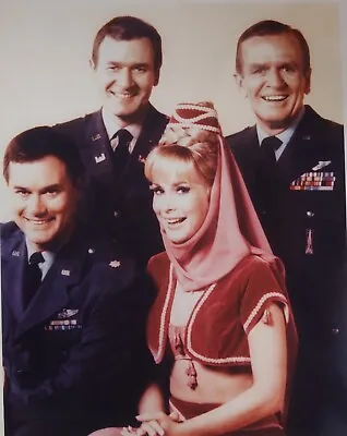 8x10 COLOR PHOTO I DREAM OF JEANNIE LARRY HAGMAN BARBARA EDEN & CAST • $3.98