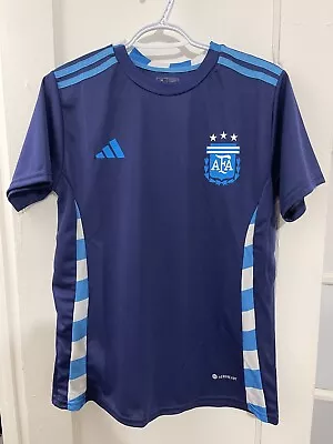 Argentina Jersey 3 Stars Soccer Futbol Messi Size M • $35