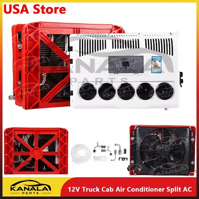 12V Truck Cab Air Conditioner Split AC For Semi Trucks Bus RV Caravan 12000 BTU • $799.99