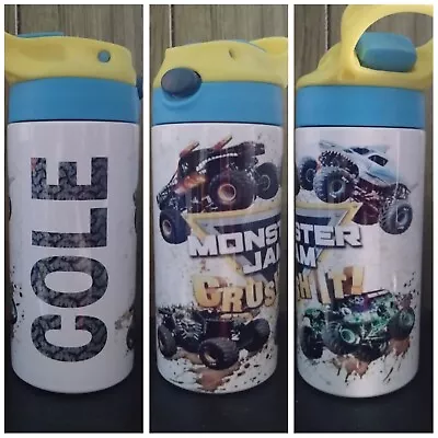 Monster Truck Kids Water Bottle • $16