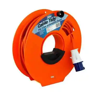 Cable Tidy Reel 25M For 25m Hook Up Lead Camper Caravan Motorhome Easy Storage • £14.99