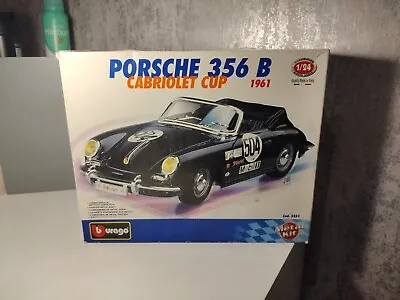Burago Metal Kit Porsche 356 B Used Vgc With Instructions+ Stickers Diecast Car • $56.82