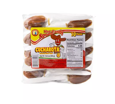 £24.53 • Buy DULCES TIPICOS Cucharota || Tamarind Candy With Chilli || 10 Pc (Net 10.5oz)