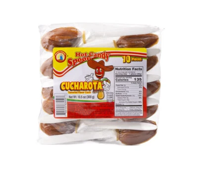 £24.53 • Buy DULCES TIPICOS Cucharota || Tamarind Candy With Chilli || 10 Pc (Net 10.5oz)