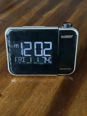 La Crosse Technology Projection Alarm Clock With Indoor Temperature Model W85923 • $19.99