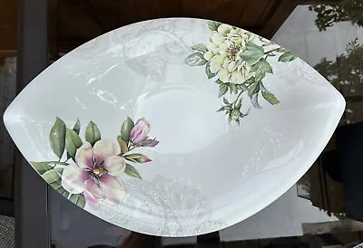 PICK UP NJ ONLY 19  Villeroy Boch Quinsai Garden Large Porcelain Curved Platter • $100