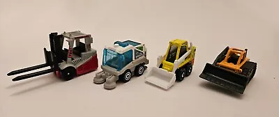 Matchbox MBX City Sweep Skidster Power Lift MB917 Mini Dozer Lot Loose • $5